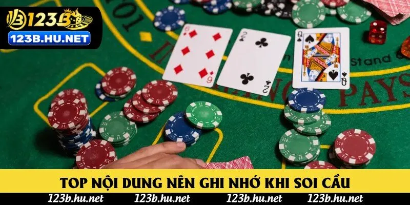 Top nội dung nên ghi nhớ khi soi cầu Top nội dung nên ghi nhớ khi soi cầu