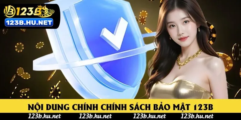 Những nội dung chính cần có tại chính sách bảo mật 123B